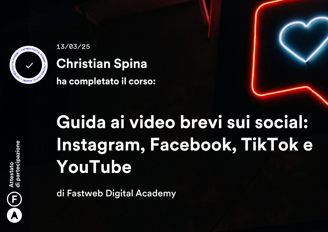 Guida ai video brevi sui social: Instagram, Facebook, TikTok e YouTube